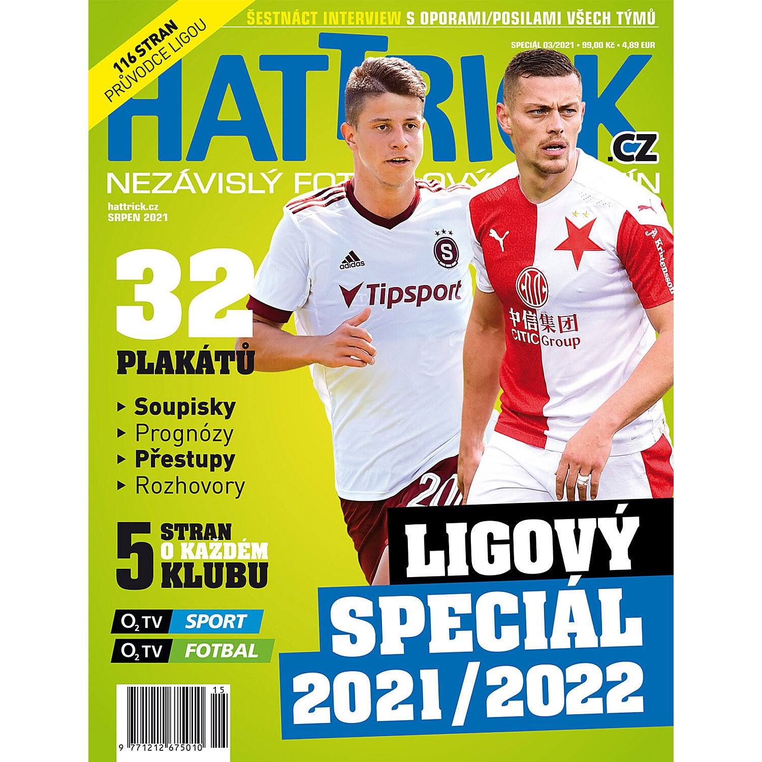 Hat Trick Ligovy Special 2021/2022 (Czech Republic Season Preview)