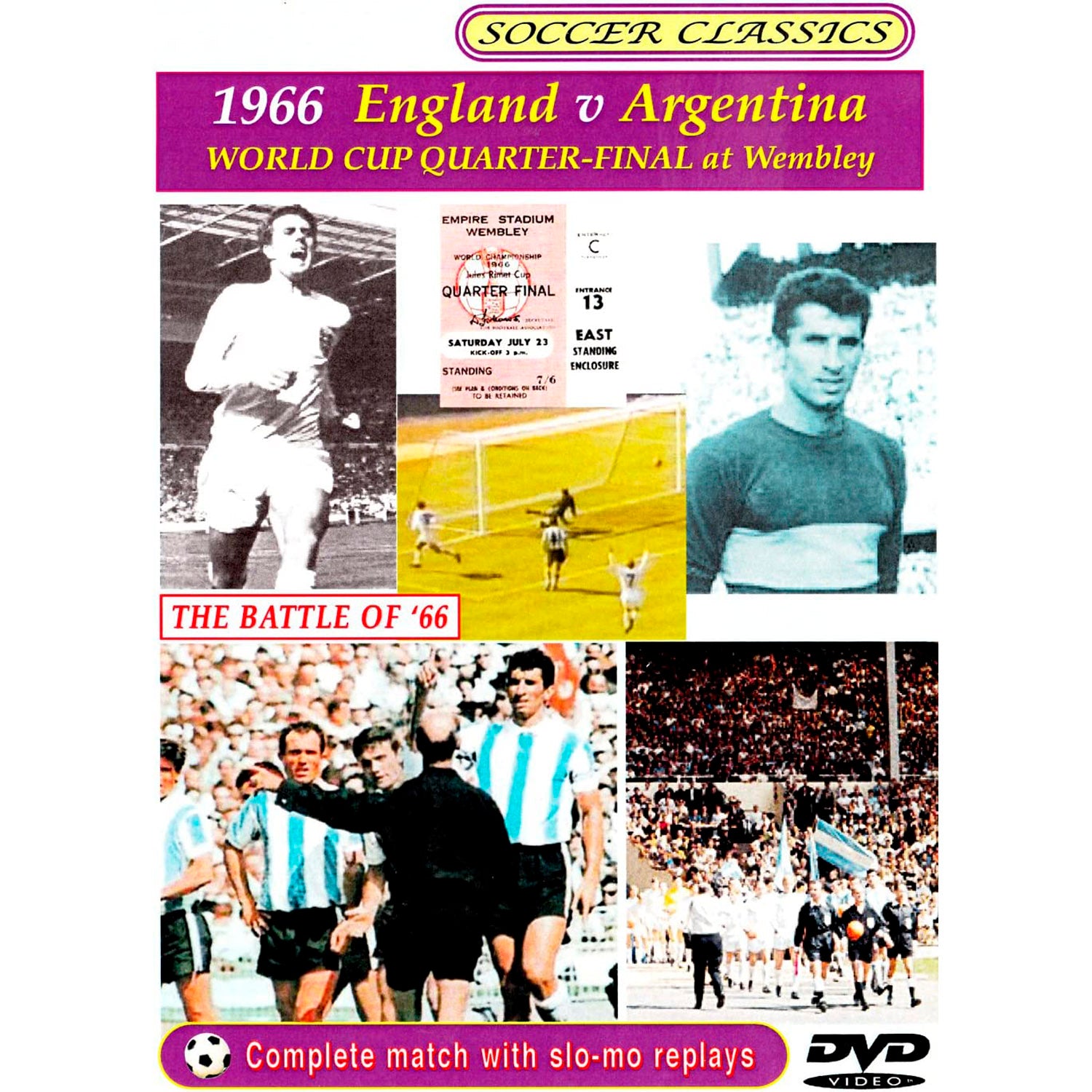 1966 World Cup Quarter-Final – England vs Argentina