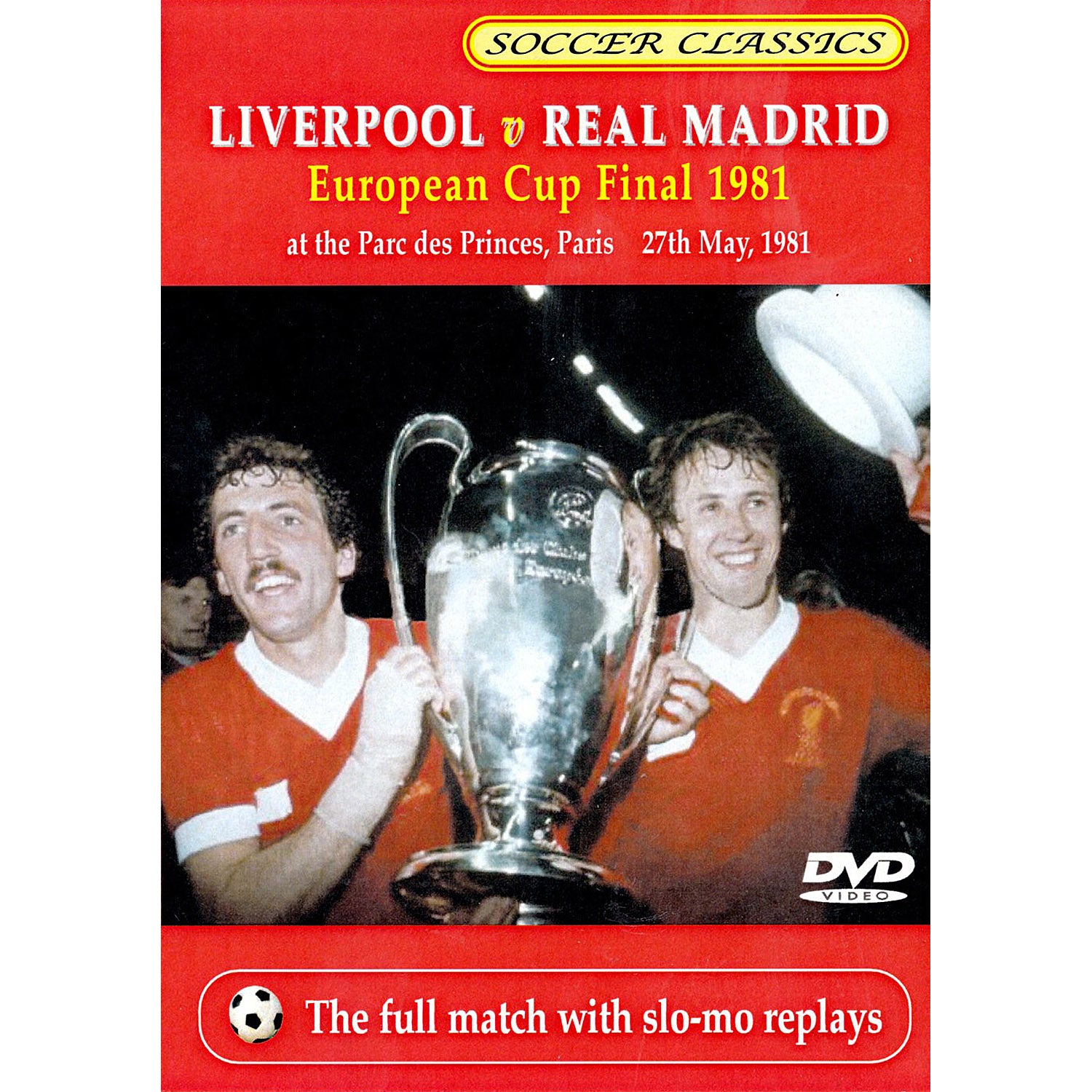 Liverpool v Real Madrid – 1981 European Cup Final