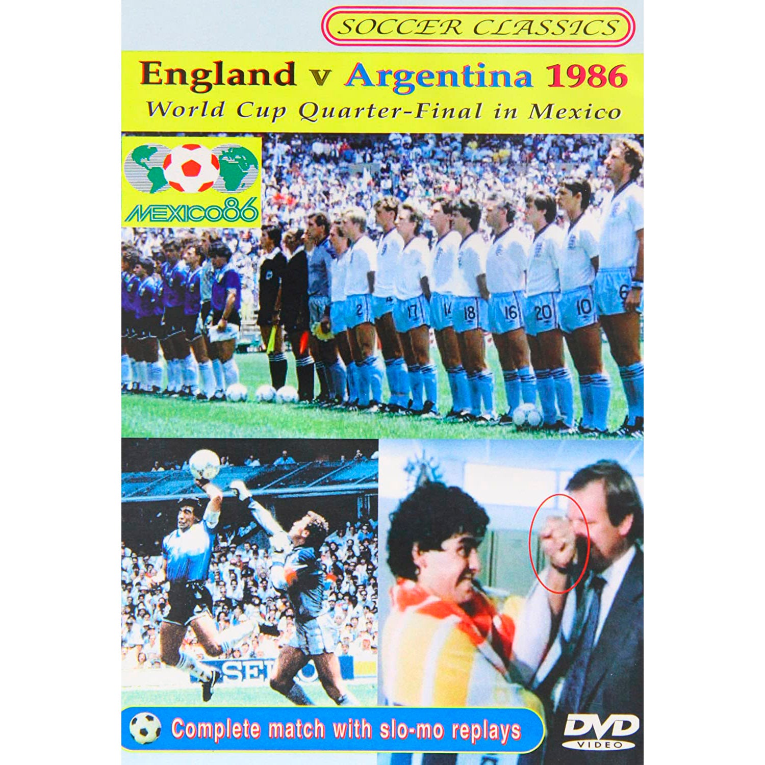 1986 World Cup Quarter-Final – England vs Argentina