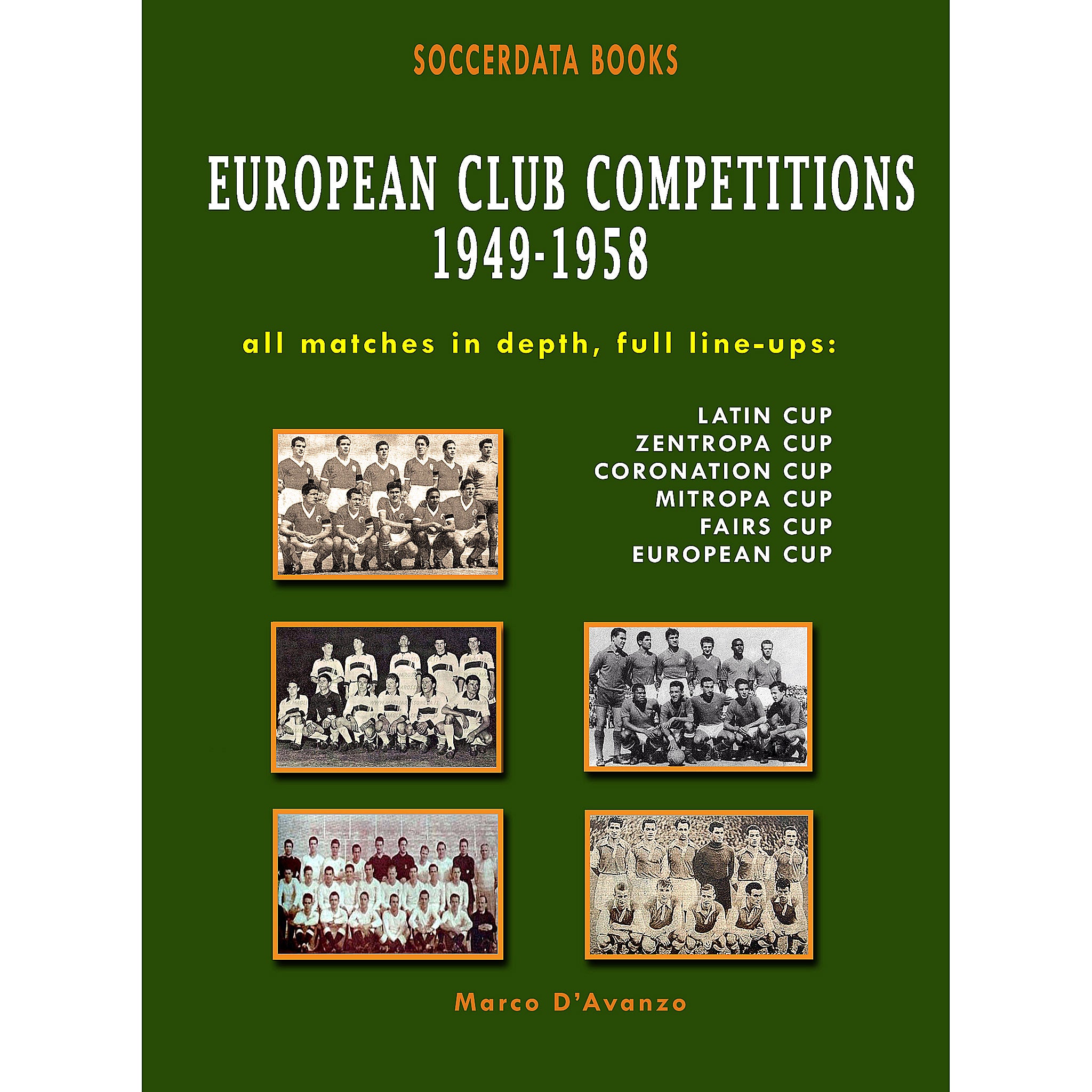 European Club Competitions 1949-1958 | Soccer Books Limited