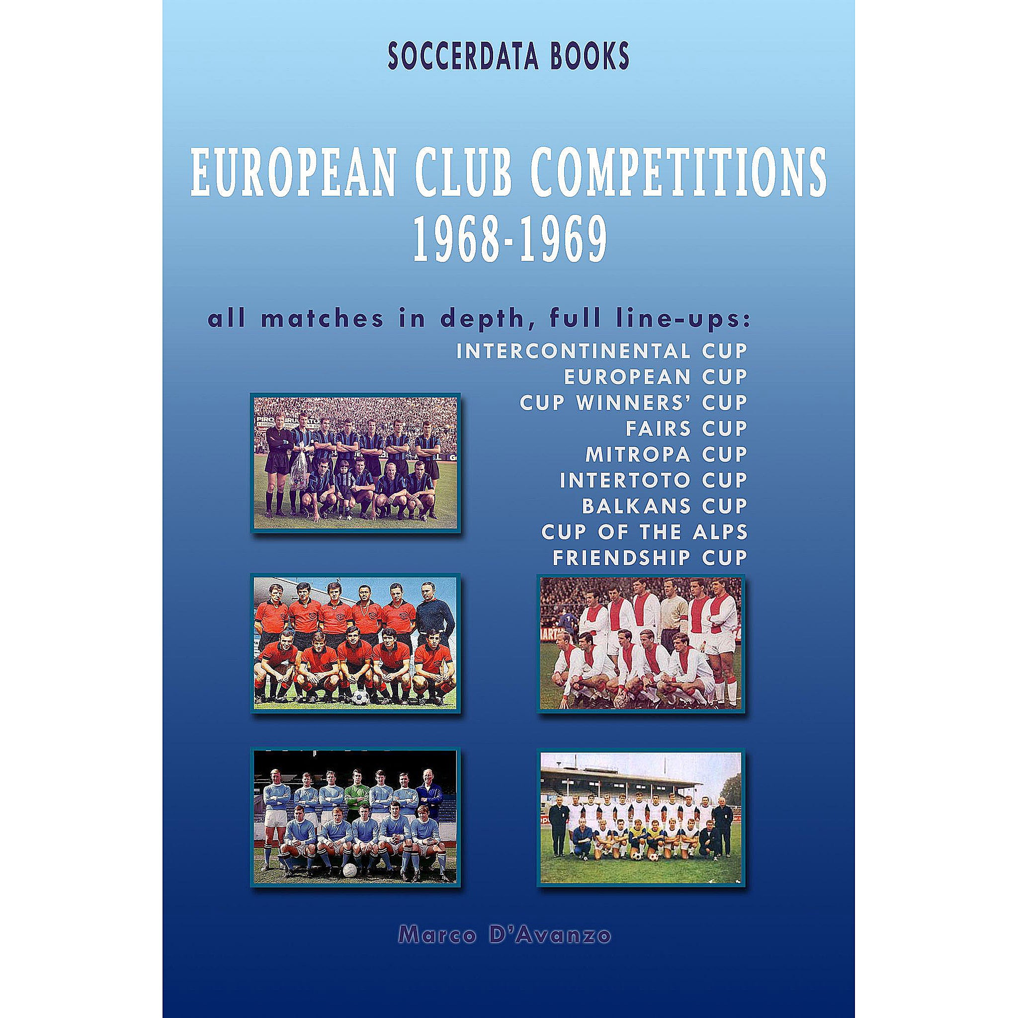 European Club Competitions 1968-1969 | Soccer Books Limited