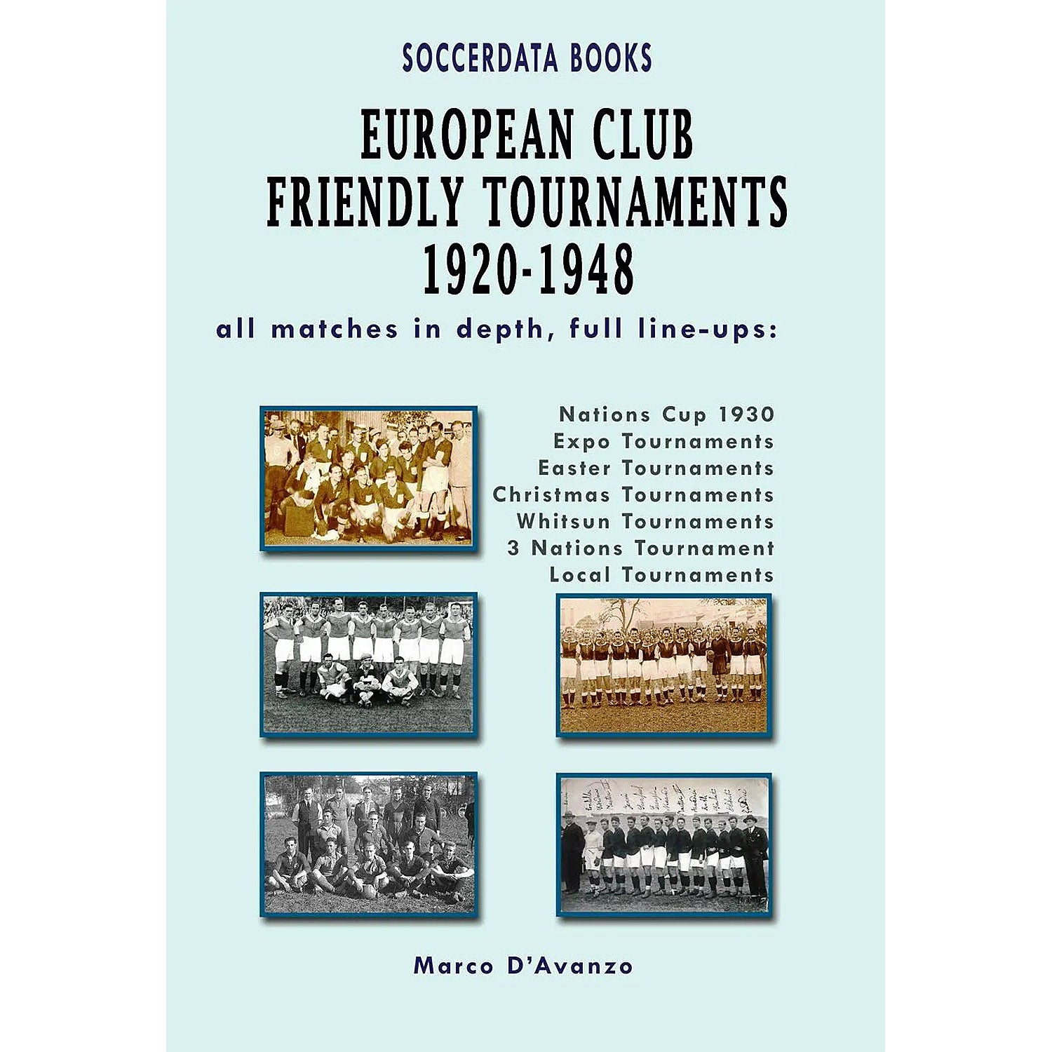 European Club Friendly Tournaments 1920-1948