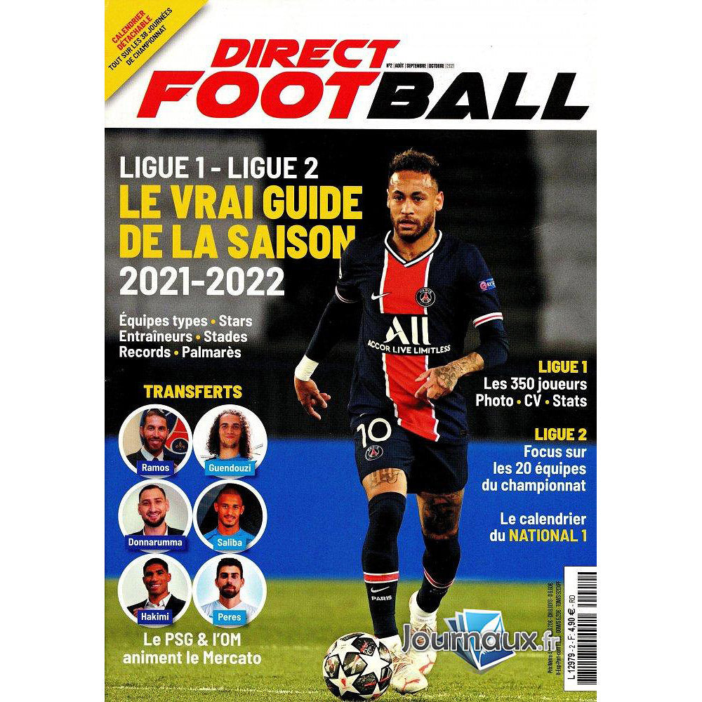 Direct Football – Le Vrai Guide de la Saison 2021-2022 (France Season Preview)