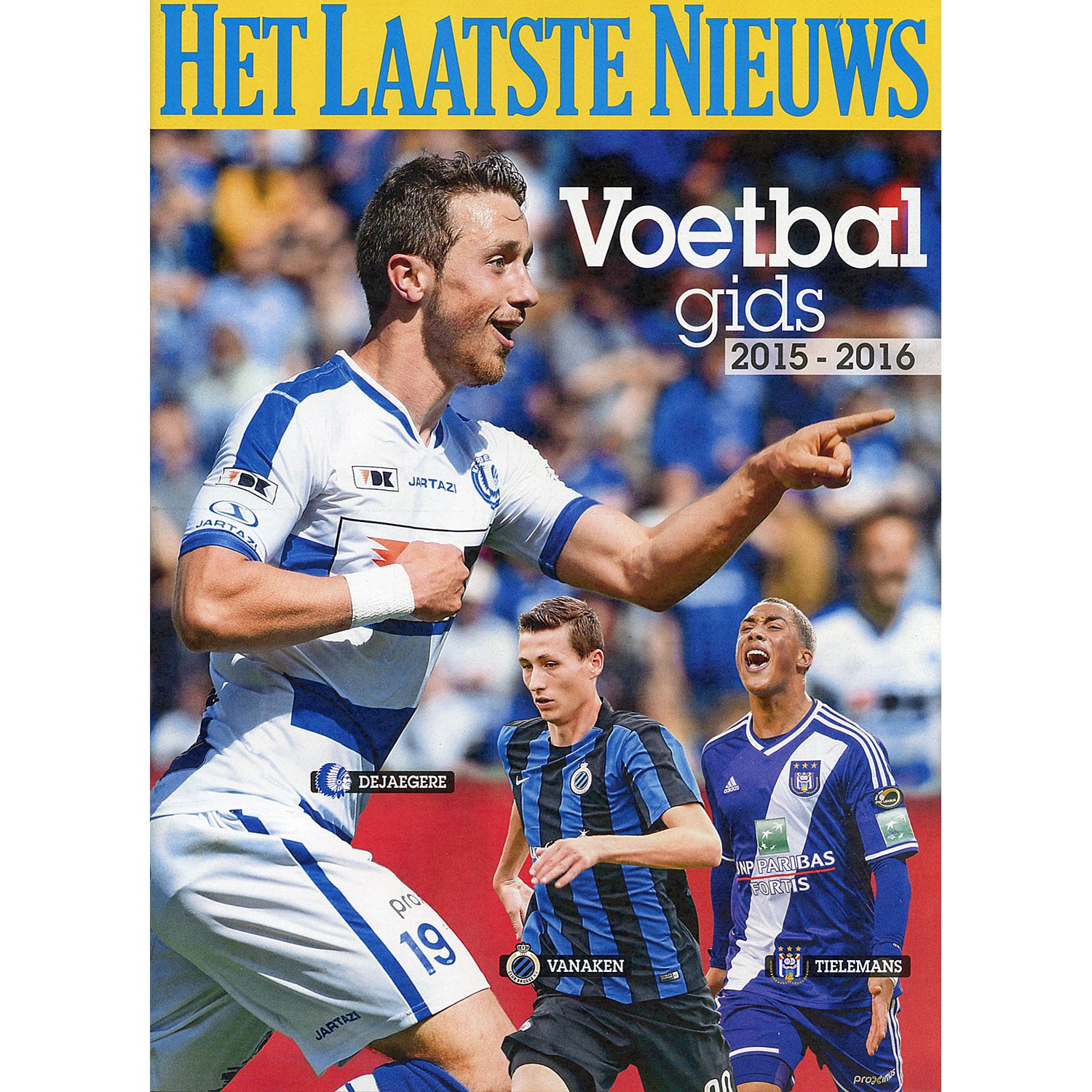 Het Laatste Nieuws – Voetbal Gids 2015-2016 (Belgium Season Preview)