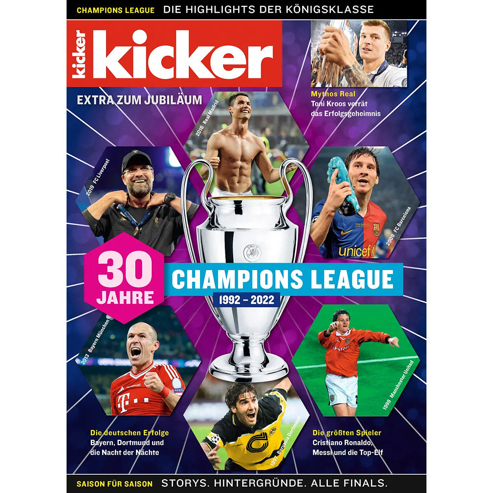 Kicker Sonderheft 30 Jahre Champions League 1992-2022 (German magazine)