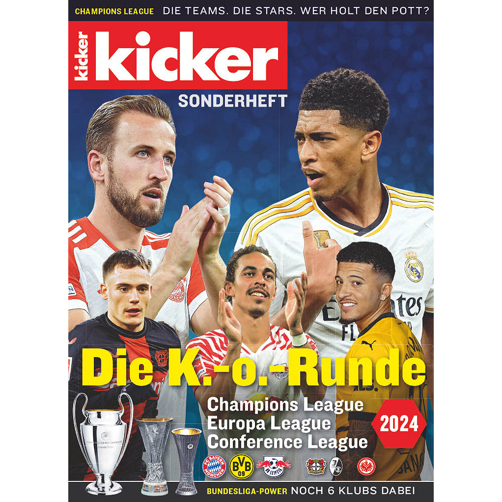 Kicker Sonderheft Champions League – Europa League – 2024 (Knock-out Stage Preview)