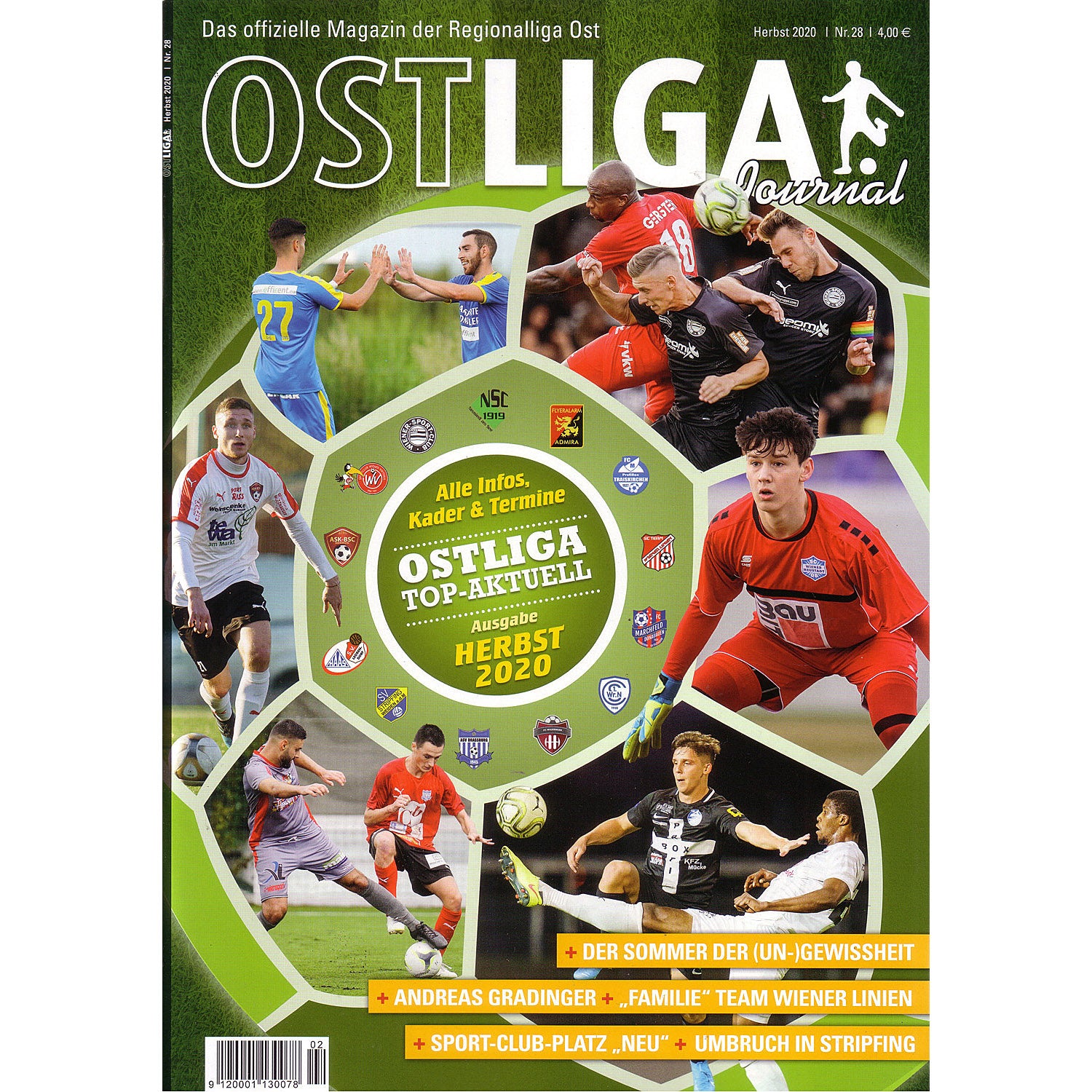 Ostliga Journal Herbst 2020 (Austria Lower Divisions Preview)