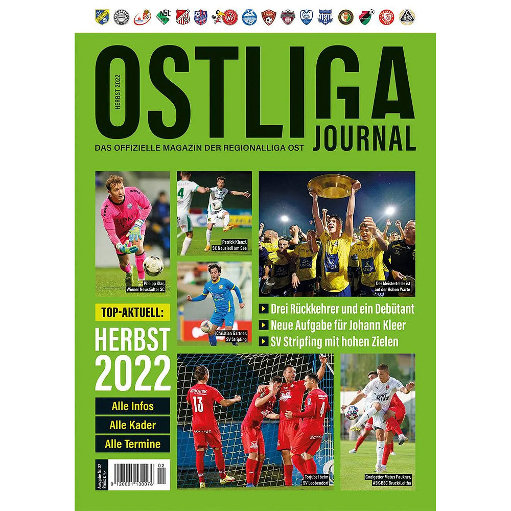 Ostliga Journal Herbst 2022 (Austria Lower Divisions Preview)