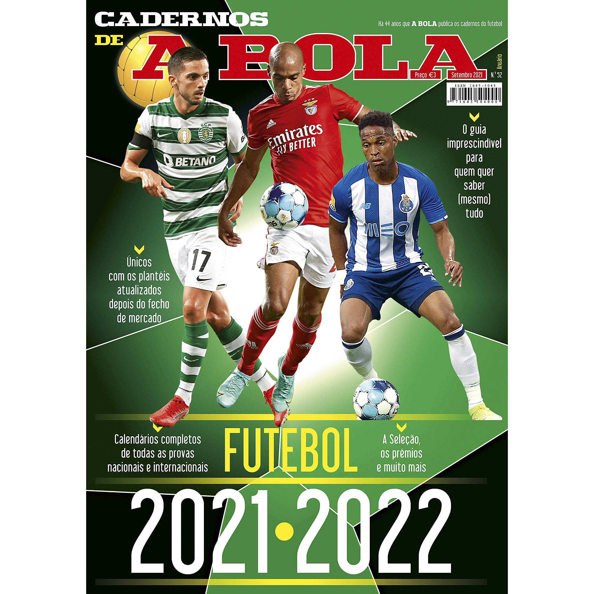 Cadernos de A Bola Futebol 2021/2022 (Portugal Season Preview)