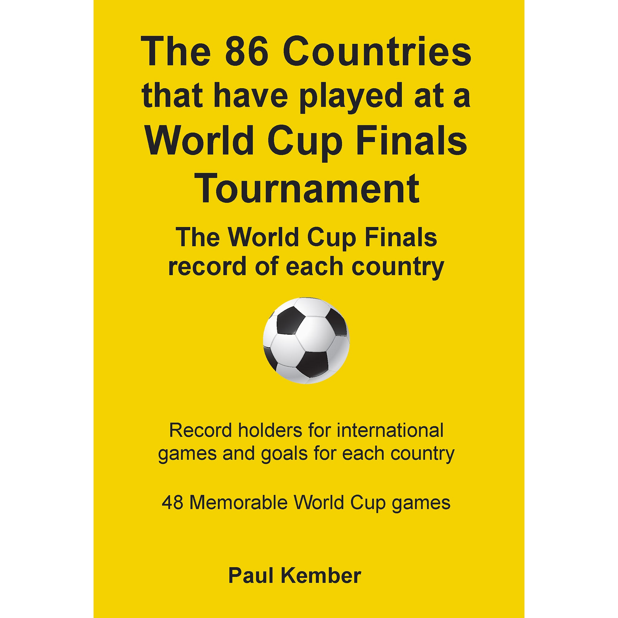 The 86 Countries that have played at a World Cup Finals Tournament