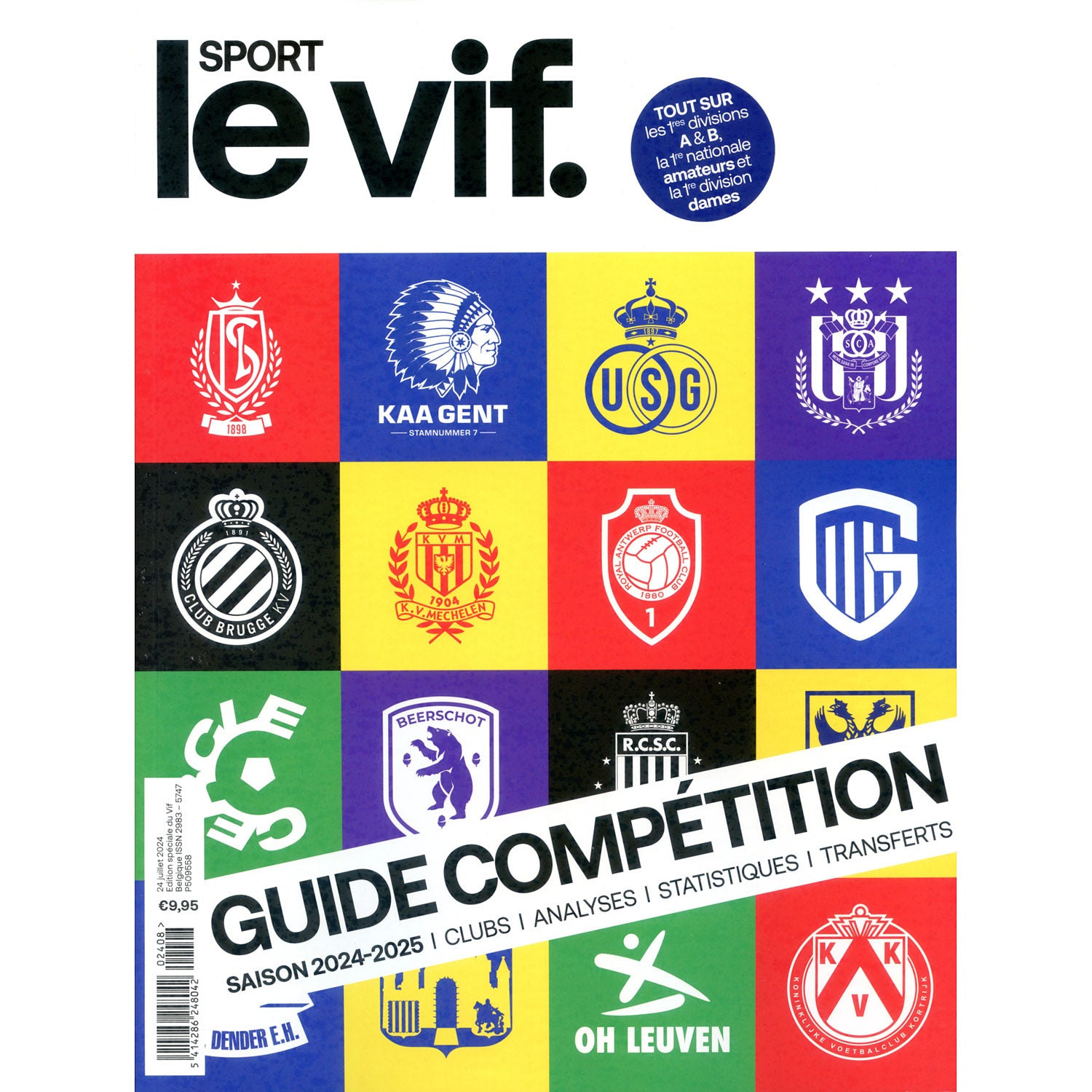 Foot Magazine Special Competition 2024-2025 (Belgium Season Preview Magazine)