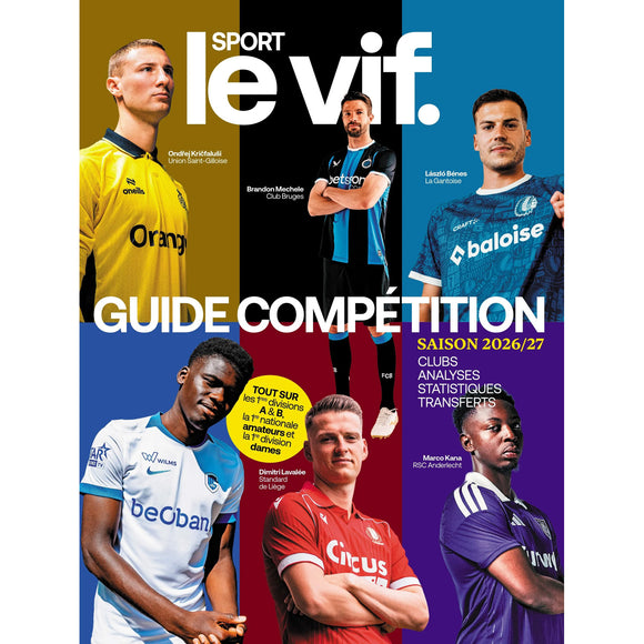 Foot Magazine Le Vif Guide Competition 2026-27 (Belgium Season Preview Magazine)
