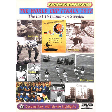 The 1958 World Cup Finals – The Last 16 Teams in Sweden