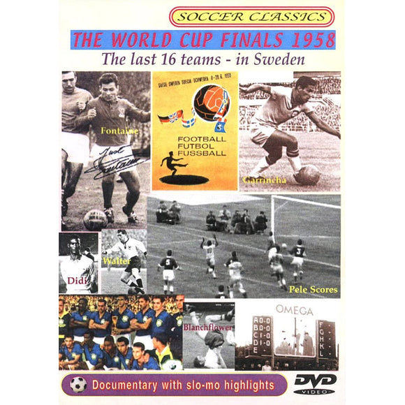 The 1958 World Cup Finals – The Last 16 Teams in Sweden