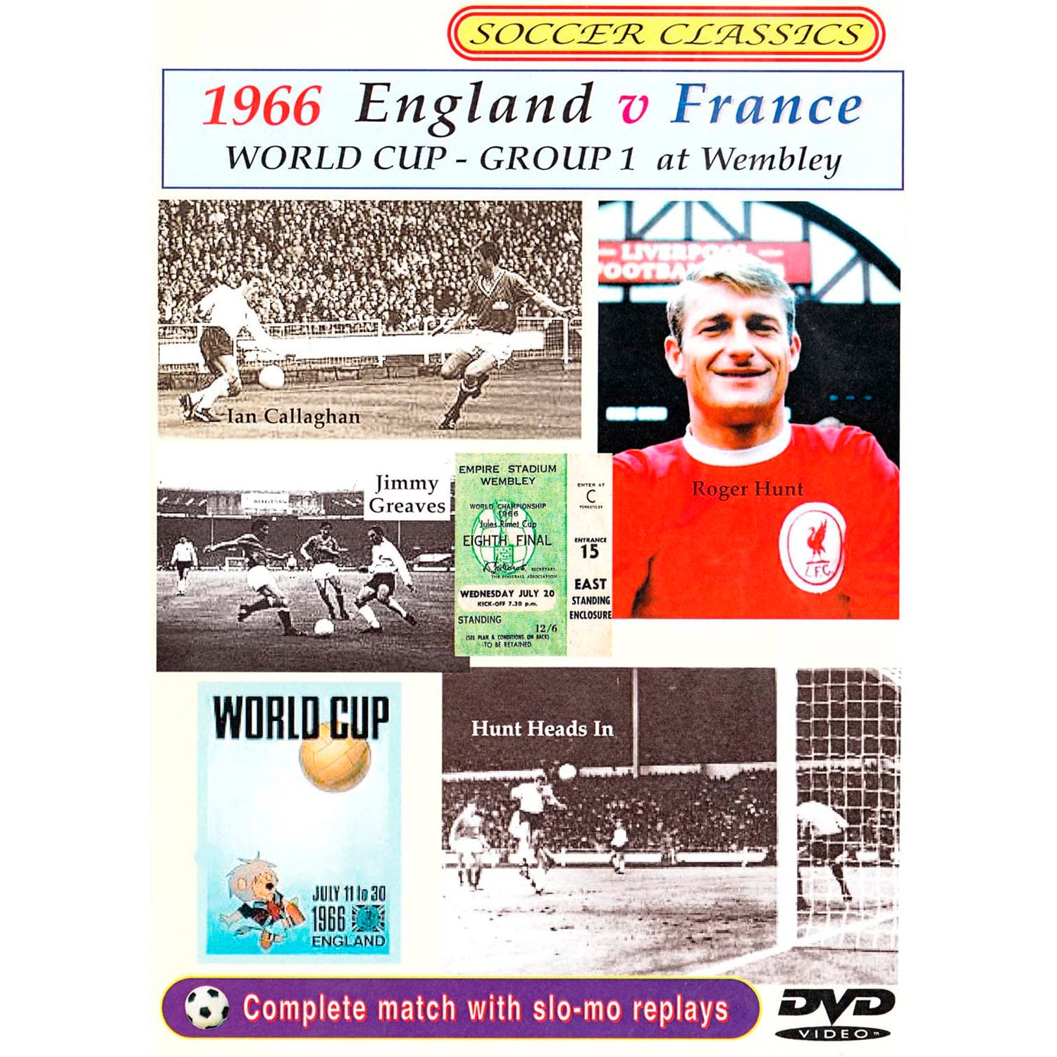 1966 World Cup Group 1 Match – England vs France