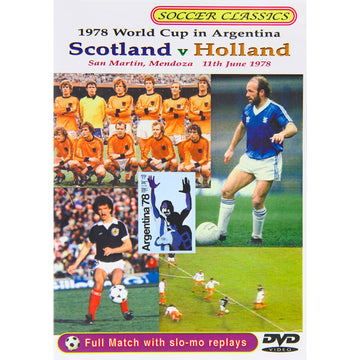 1978 World Cup – Scotland vs Holland