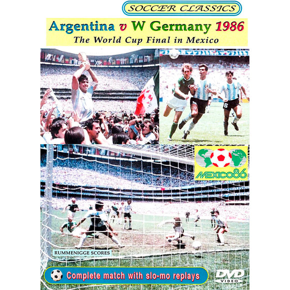 1986 World Cup Final – Argentina vs West Germany
