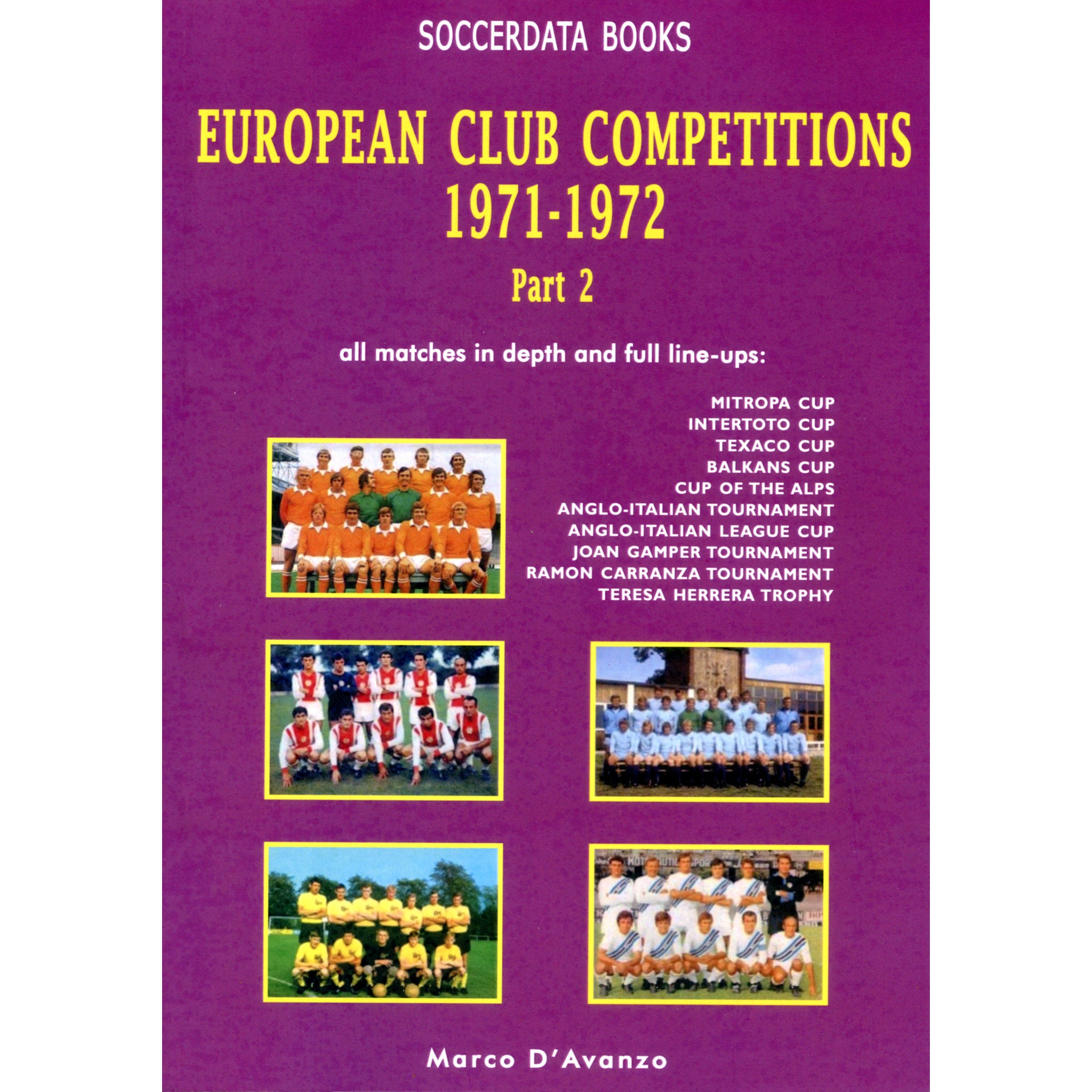 European Club Competitions 1971-1972 – Part 2