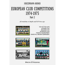 European Club Competitions 1974-1975 – Part 2