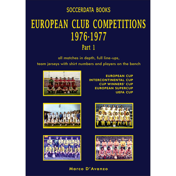 PRE-ORDER – European Club Competitions 1976-1977 – Part 1