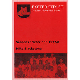 Exeter City FC – Grecians Seventies Style – Seasons 1976/7 and 1977/8