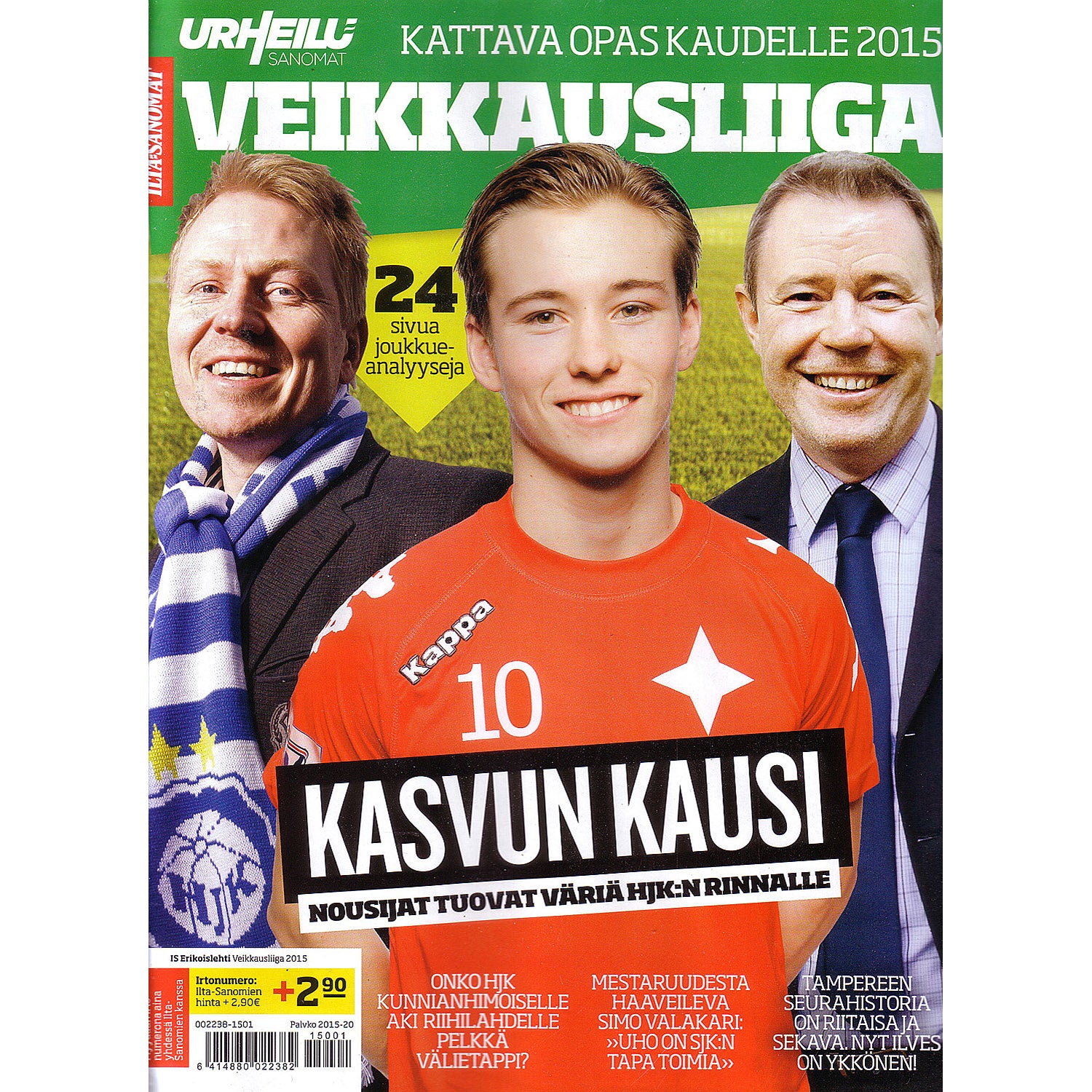 Urheilu Sanomat Veikkausliiga 2015 (Finland Season Preview)