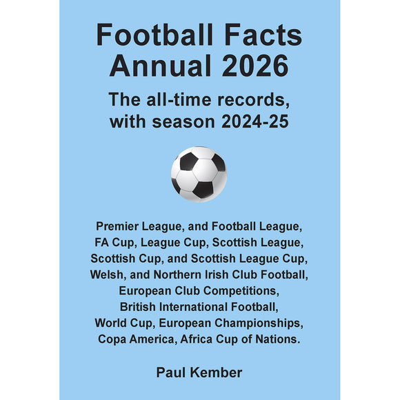 Football Facts Annual 2026