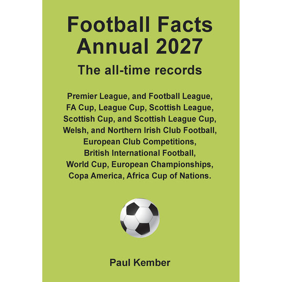 Football Facts Annual 2027