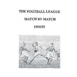 The Football League Match By Match 1954/55