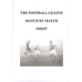 The Football League Match By Match 1956/57