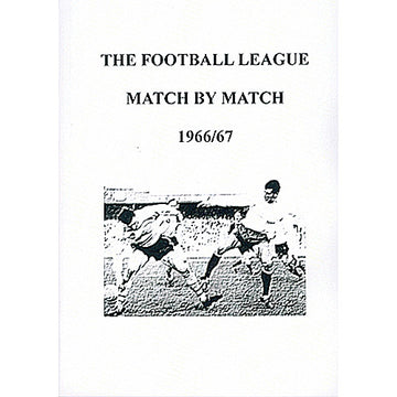 The Football League Match By Match 1966/67