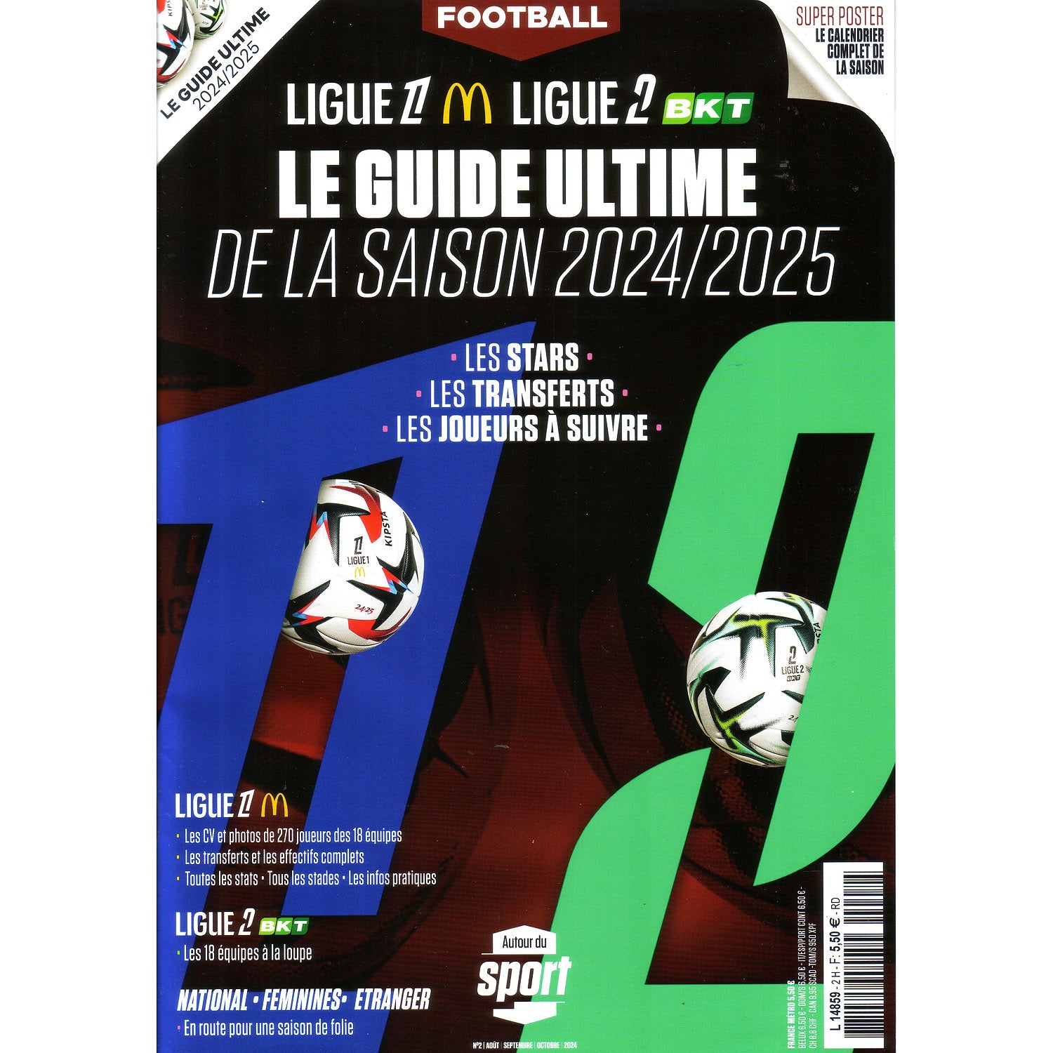 Football – Ligue 1 & 2 – Le Guide Complet Ultime 2024/2025 (France Season Preview)