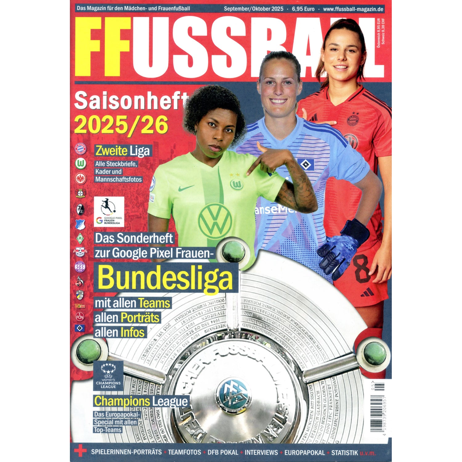 Frauen Fussball Saisonheft 2025/26 (German Women's Football Preview)