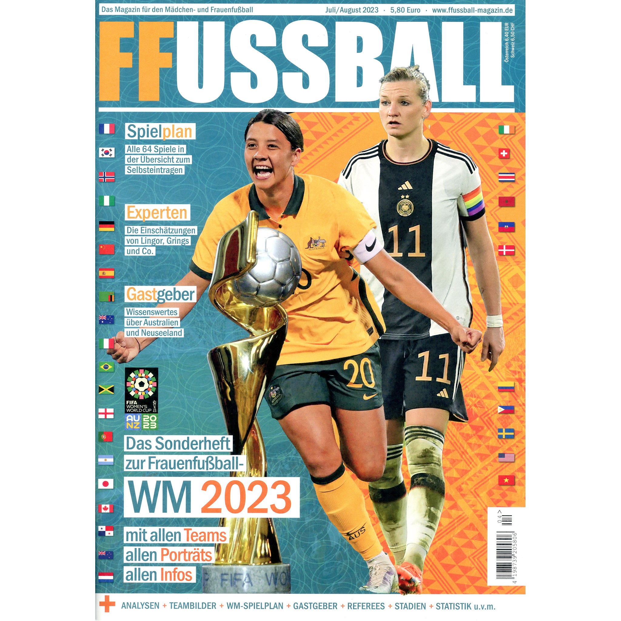 Frauen Fussball Sonderheft WM 2023 (German Women's World Cup Preview)