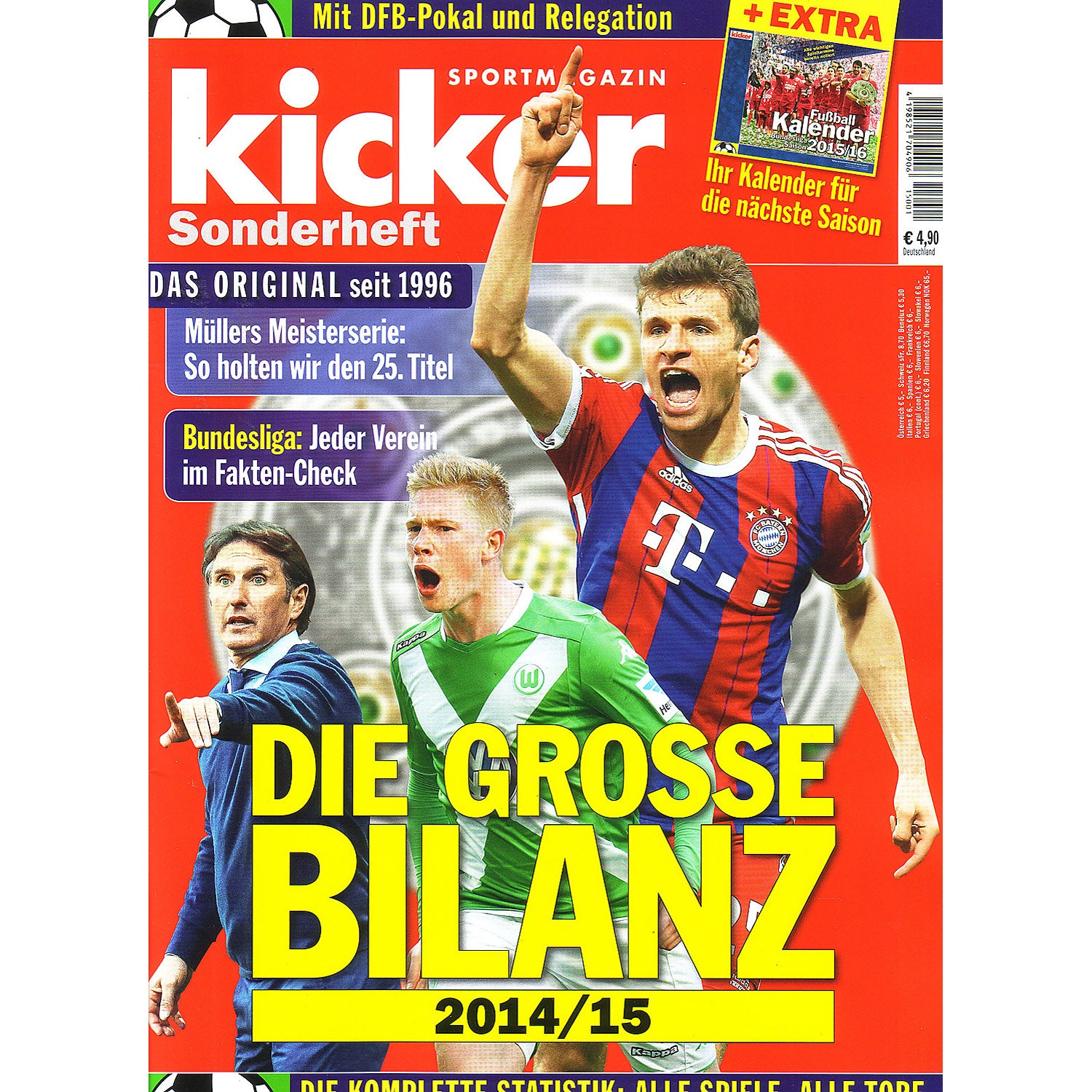 Kicker Sonderheft – Die Grosse Bilanz 2014/15 Finale (German Season Review)