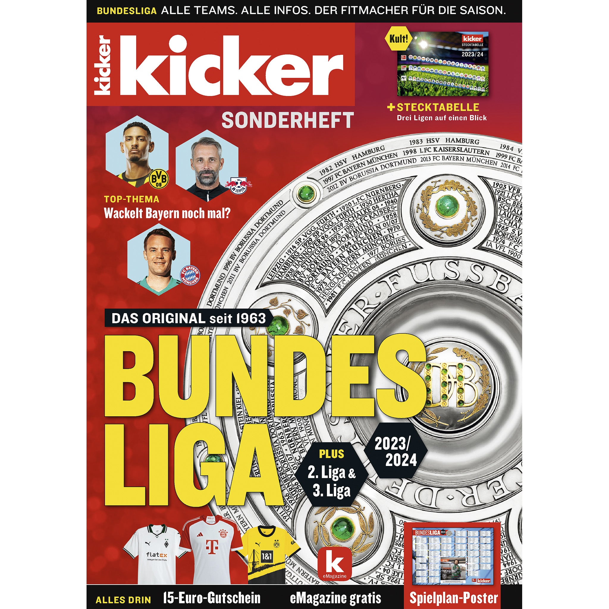 Kicker Sonderheft Bundesliga 2023/2024 (Germany Season Preview)