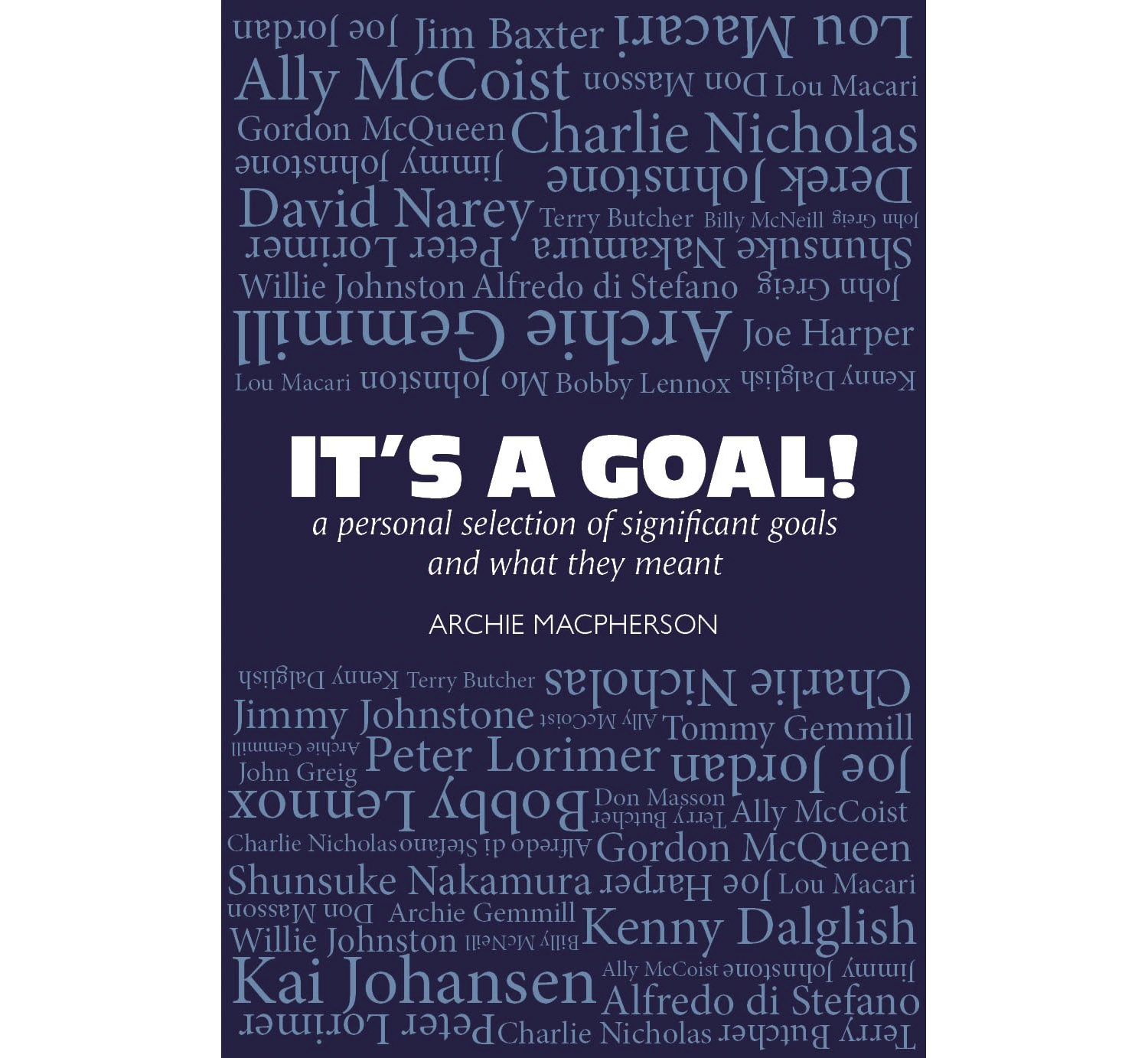 It's a Goal! A personal selection of significant goals and what they meant