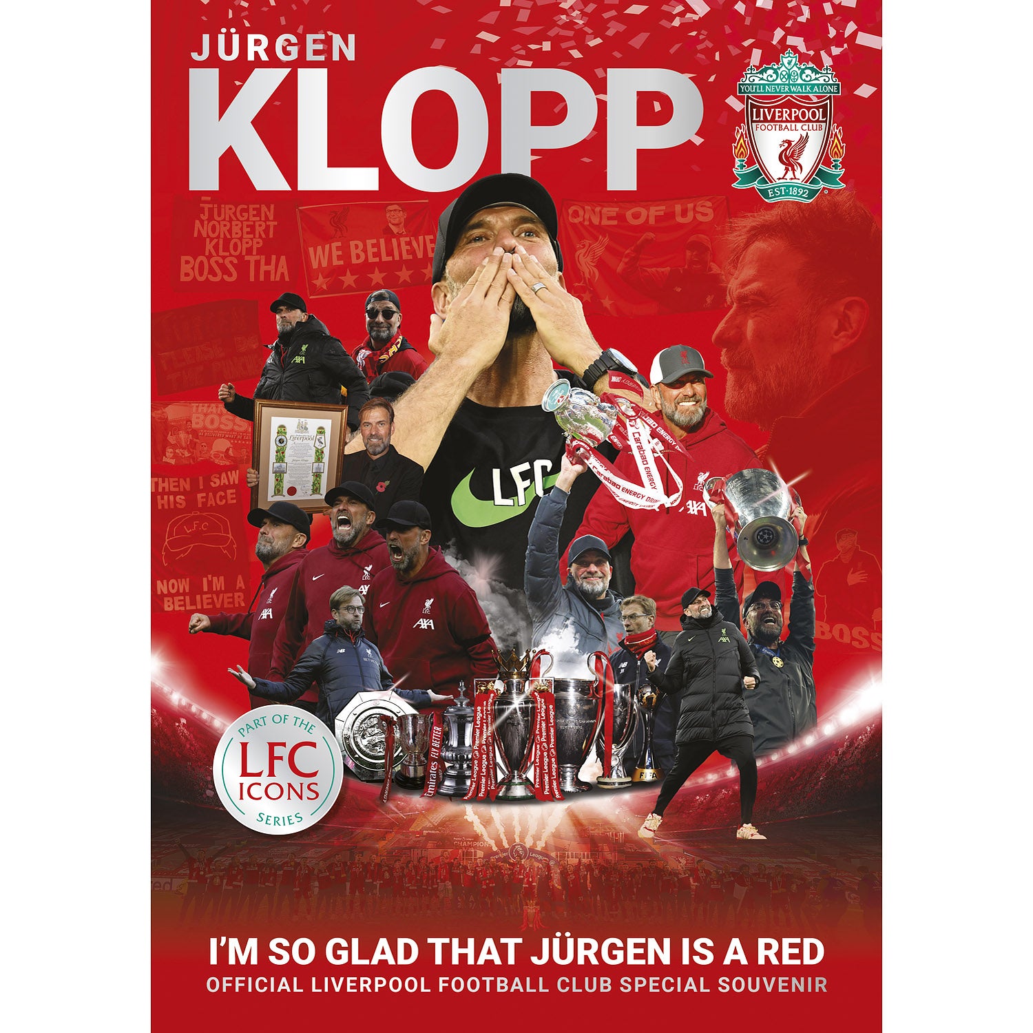 Kloop Book Jurgen Klopp – I'm So Glad That Jürgen is a Red | Soccer Books Limited
