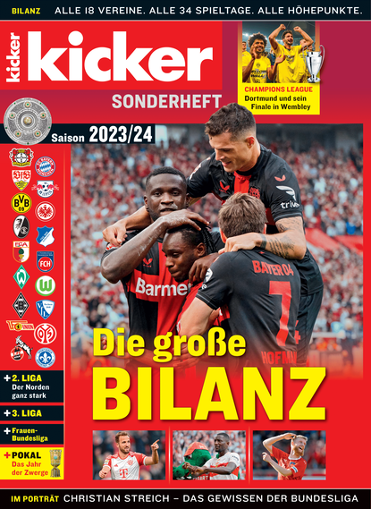 Kicker Sonderheft Die Grosse Bilanz Saison 2023/24 (Germany Season Review)