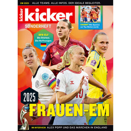 Kicker Sonderheft Frauen-EM 2025 (German Women's Euro 2025 Preview)
