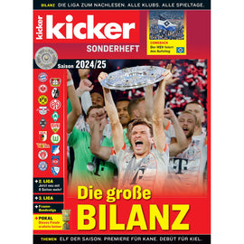 Kicker Sonderheft Die Grosse Bilanz Saison 2024/25 (Germany Season Review)