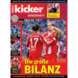 Kicker Sonderheft Die Grosse Bilanz Saison 2025/26 (Germany Season Review)