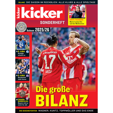 Kicker Sonderheft Die Grosse Bilanz Saison 2025/26 (Germany Season Review)