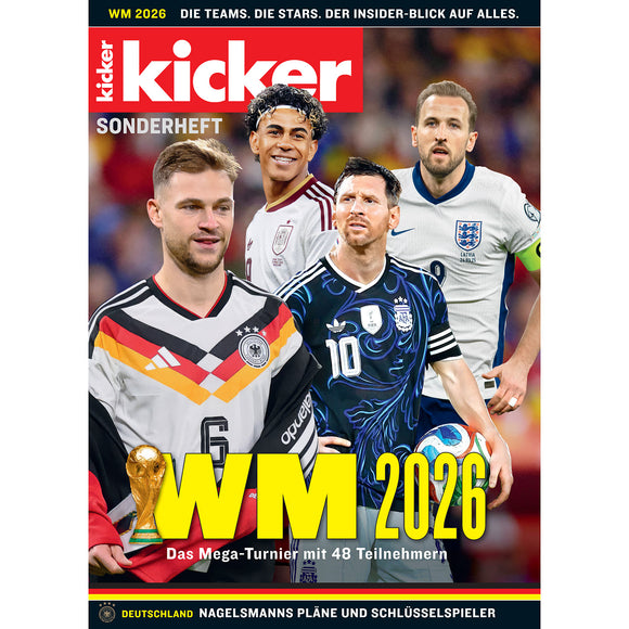 Kicker Sonderheft – WM 2026 (German 2026 World Cup Preview) – ADVANCE ORDER