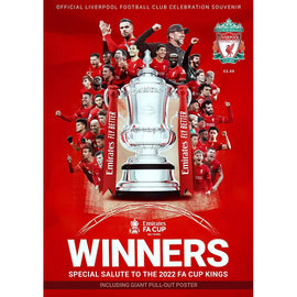 Winners – Special Salute to the 2022 F.A. Cup Kings – Liverpool FC Official Celebration Souvenir