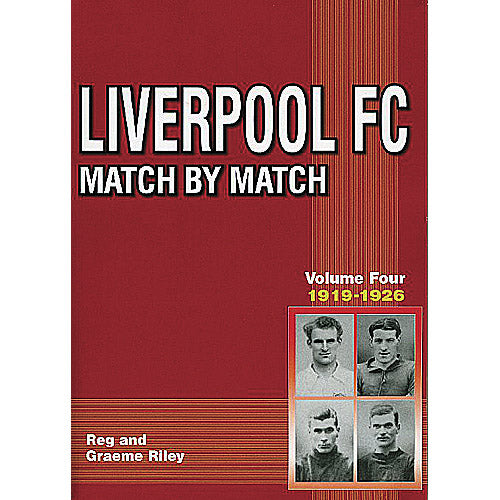 Liverpool FC Match by Match – Volume 4 – 1919-1926