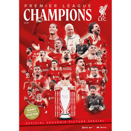 *Liverpool FC Premier League Champions 2024/25 – Official Special Souvenir
