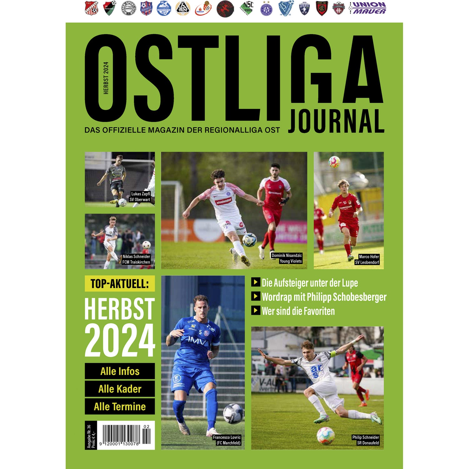 Ostliga Journal Herbst 2024 (Austria Lower Divisions Preview)