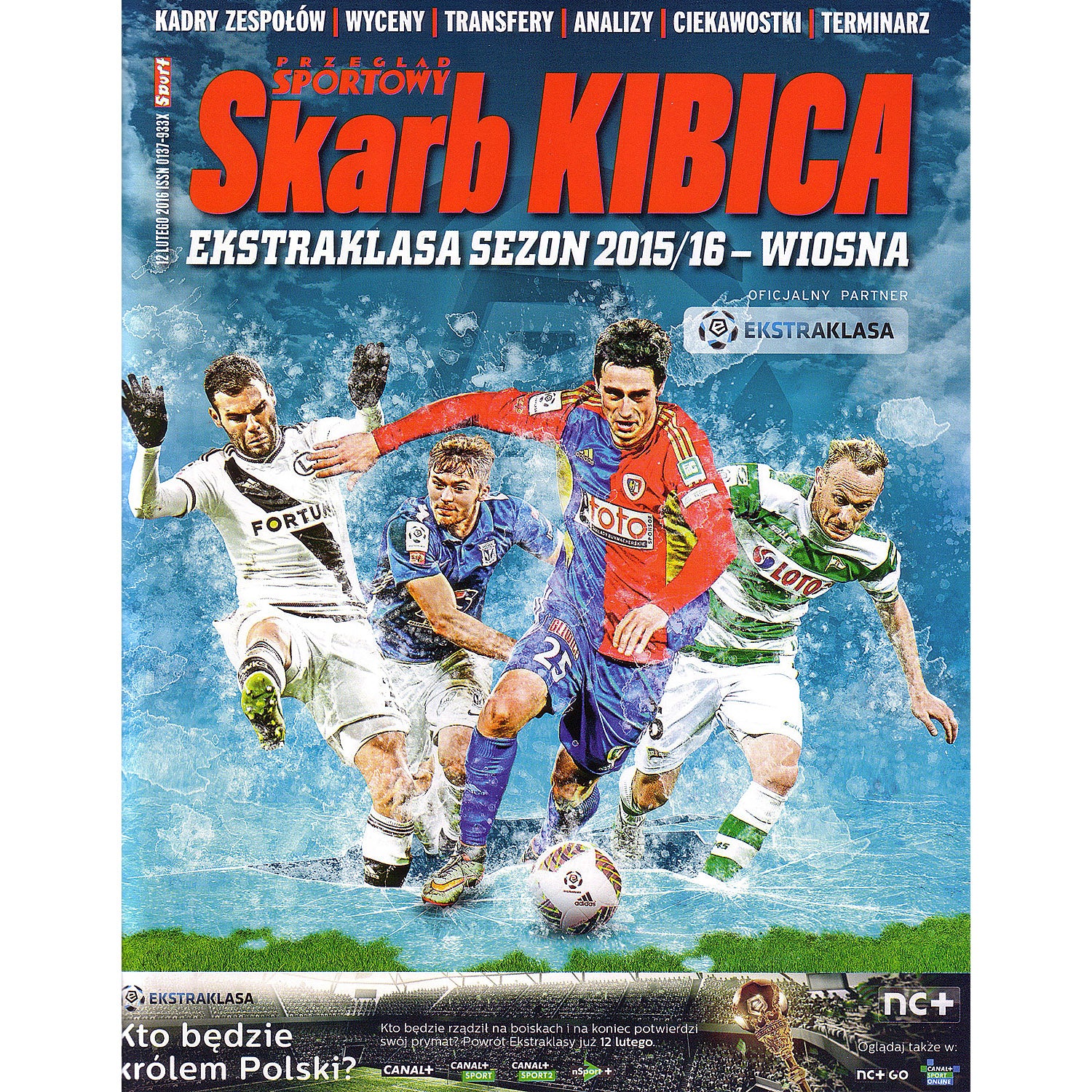 Skarb Kibica Ekstraklasa Wiosna 2015/16 and I, II & III Liga Wiosna 2015/16 (Poland Half-Season Previews)